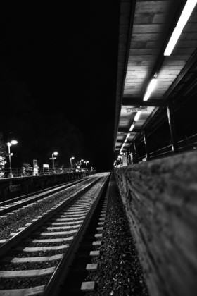 Commuter train station on New York's Hudson Line, along which Cheever's 'The Five-