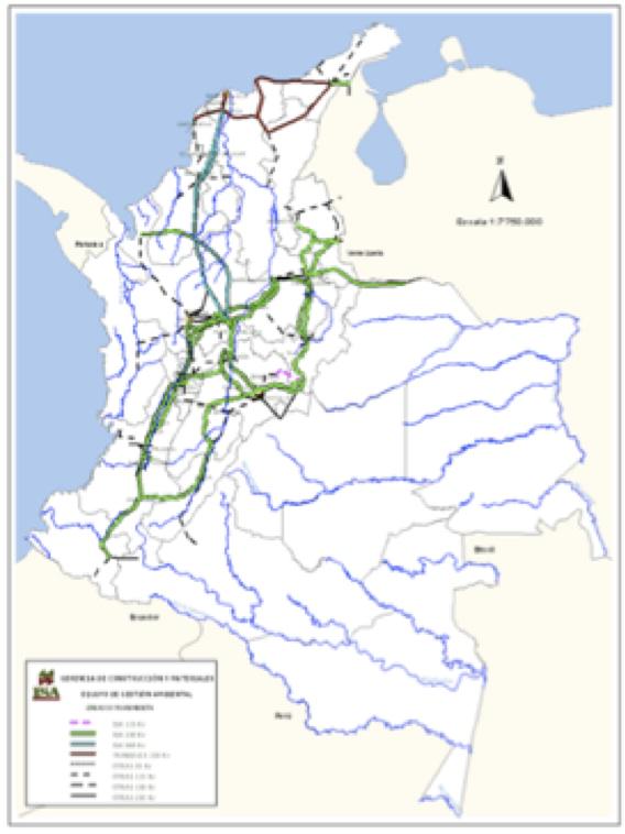 Energy network Source: ISA 2009