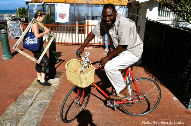 Bicycles enhance our mobility and connectivity. They enable interactions that would otherwise be impossible. Photo: Georgina Avlonitis