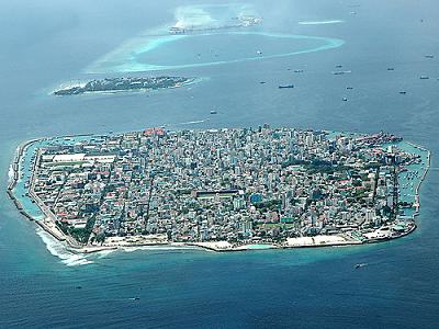An entire nation is sinking beneath the waves in the Indian Ocean