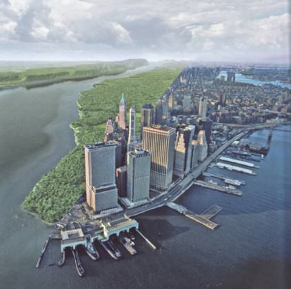 ‘Half-Park’ Mannahatta|Manhattan, image Mark Boyer WCS