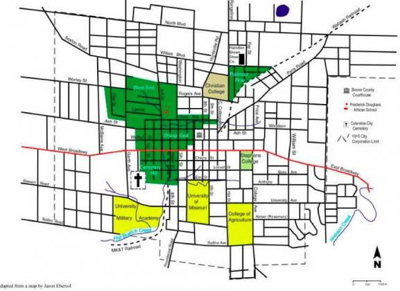 Location of Jindrich Negro Neighborhoods Source: Jason Jindrich http://jindrichyanes.net/Jindrich_Thesis.pdf