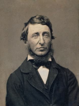 Henry David Thoreau – proto eco-hipster? Credit: Benjamin D. Maxham in the National Portrait Gallery, Washington, from Wikipedia.