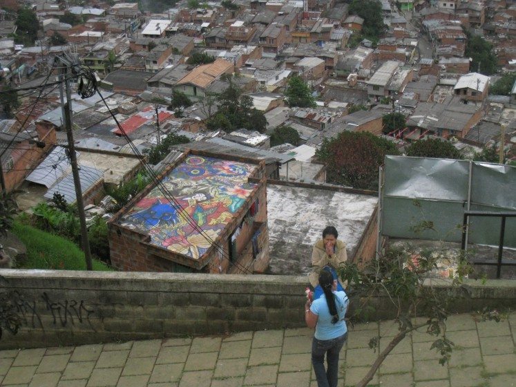 11th Commune in Medellin, Colombia. Photo: Diana Wiesner