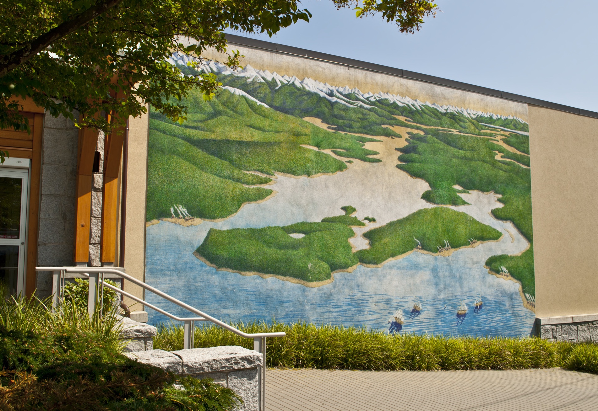 Vivid Element  Downtown Portland Mural Seeking Nature and Kindness